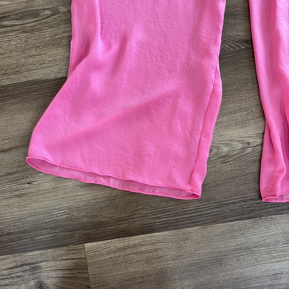 Big Water Blue Sky Womens Pink Jumpsuit Size Small Sleeveless Boho Feminine Vibe - Picture 3 of 11